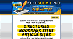 Desktop Screenshot of kulesubmitpro.com