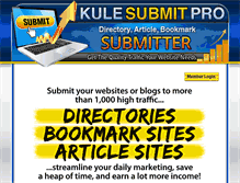 Tablet Screenshot of kulesubmitpro.com